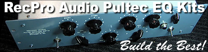 Pultec EQ Kits by RecPro Audio
