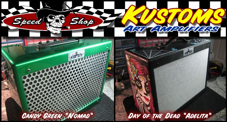 Tweed Deluxe Speed Shop - Kustom Art Amps